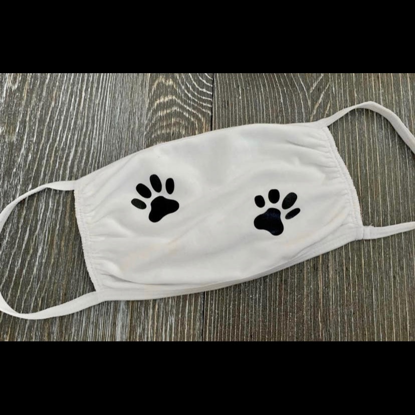Brand New White Face Mask